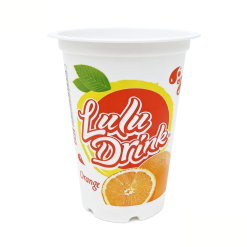 12Oz Disposable PP Plastic Ice Cream / Cold Drink Cup With Customized Printing