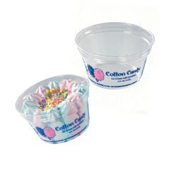 Disposable PP Plastic Ice Cream Cup With Customized Printing