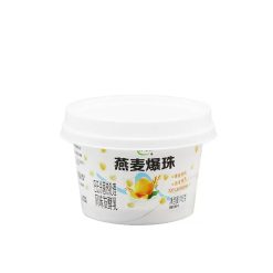 PP Plastic Yogurt Cup With Customized Printing