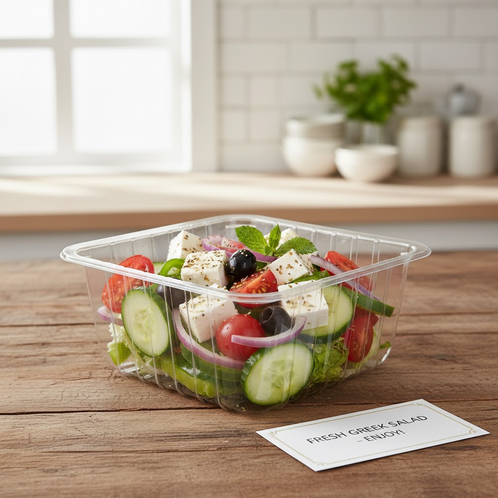 Refrigerator&Microwave-Safe PP Disposable Sqaure Bowl - Image 5