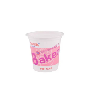 PP Plastic Ice Cream Cup Yogurt Cup With Customized Printing