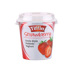 Disposable PP Plastic Yogurt Cup Round Shape With Customized Printing