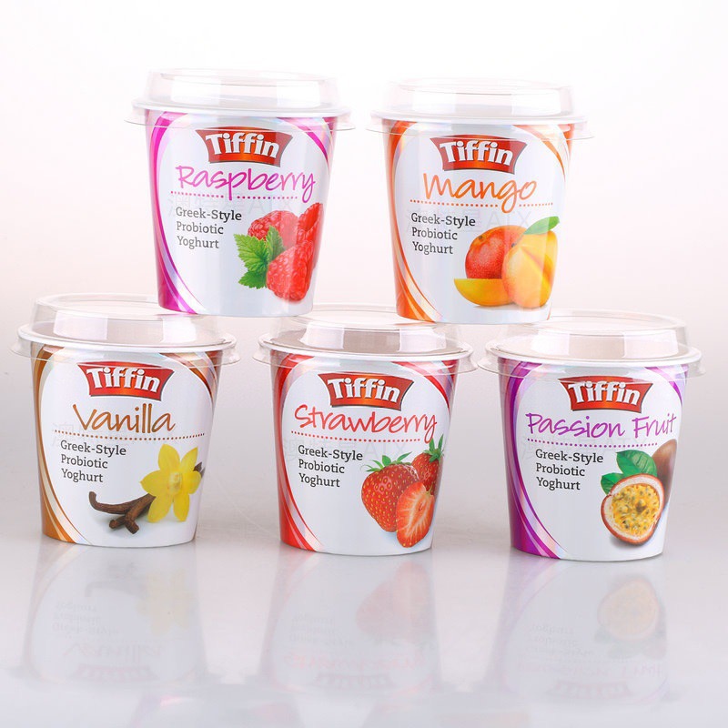 Disposable PP Plastic Yogurt Cup Round Shape With Customized Printing - Image 3