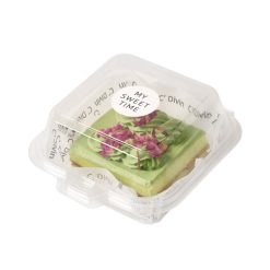 Hot Sale Plastic Tiramisu / Cake / Hamburger Takeout Box