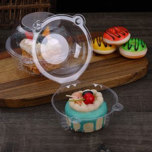 Plastic Transparent Cake/Donut Takeout Box