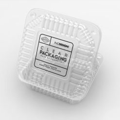 Plastic Square Takeout Box With Custom Printing