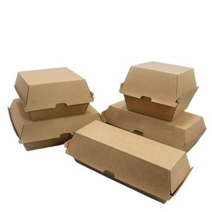 Corrugated burger box wholesale